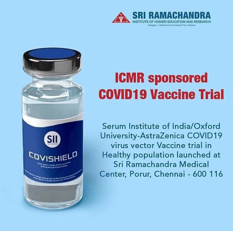 ICMR sponsored COVID 19 vaccine Trial